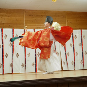 綱分八幡宮　放生会御神幸祭　神楽　千代