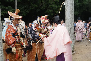 2025年10月　綱分八幡宮　流鏑馬