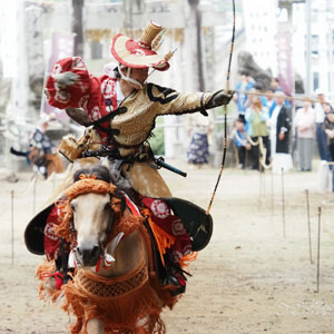 2019年10月　綱分八幡宮　流鏑馬