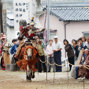 2019年10月　綱分八幡宮　流鏑馬