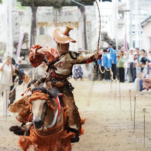 2019年10月　綱分八幡宮　流鏑馬