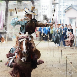 2019年10月　綱分八幡宮　流鏑馬